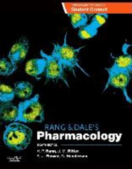 Study Material of the book (Rang and Dale's Pharmacology 8th edition) for Pharmacological Aspects of Nutrition