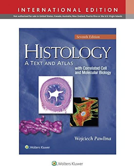 Histology summary