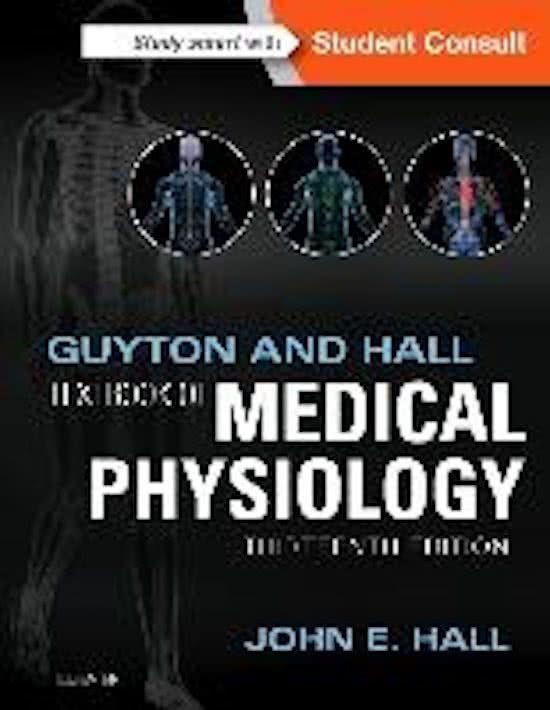 Outline: Ch. 78 Guyton and Hall Textbook of Medical Physiology, ISBN: 9781455770052  PBL