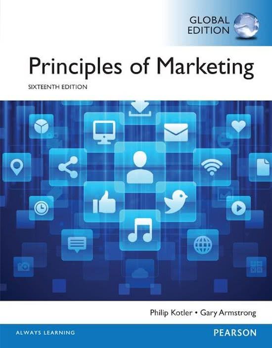 principles of marketing 11th edition chapter 8 