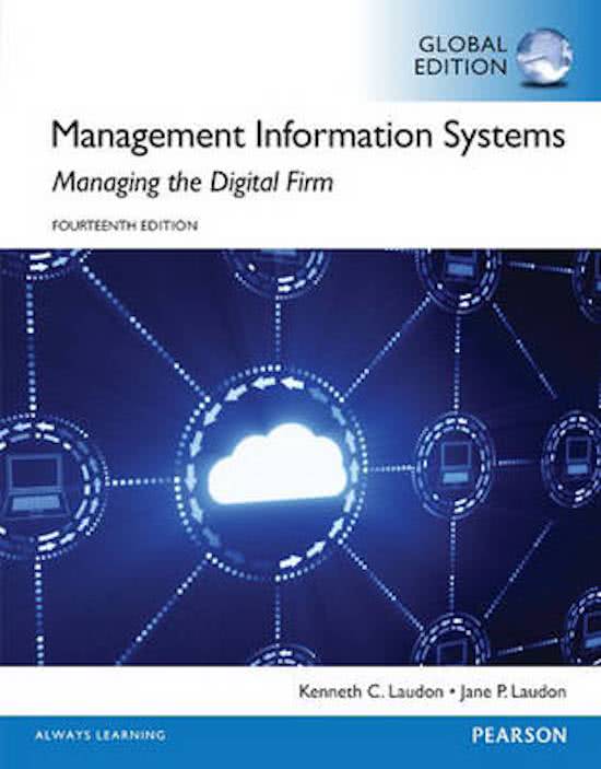 Management Informations system summary Semester 4