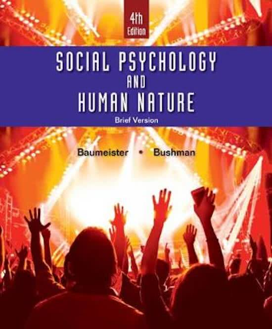 Social Psychology and Human Nature