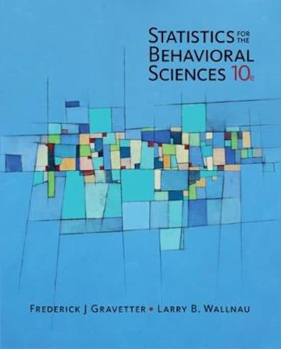 Test Bank For Statistics for the Behavioral Sciences 10th Edition by Frederick J Gravetter, Larry B. Wallnau||ISBN NO:10,9781305504912||ISBN NO:13,978-1305504912||All Chapters||A+, Guide.