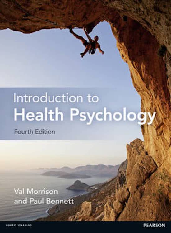 Chapter 11, Health Psychology Summary