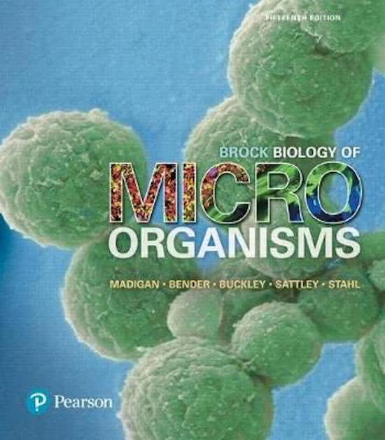 Complete Test Bank  Brock Biology of Microorganisms 15th Edition Madigan Questions & Answers with rationales (Chapter 1-33)