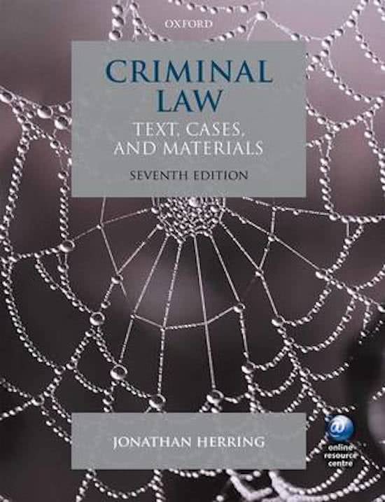 Criminal Law Questions and Answers
