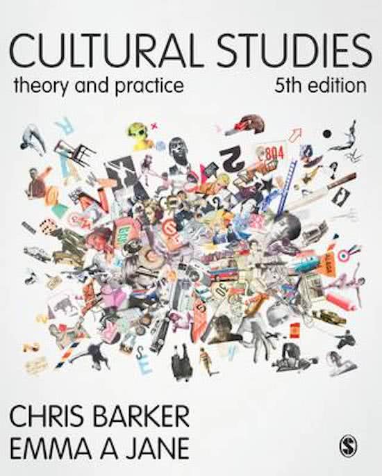 College Notes (Lectures) Cultural Studies (5181V4CS) Cultural Studies, ISBN: 9781473919457