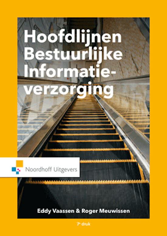 Samenvatting Hoofdlijnen Bestuurlijke Informatieverzorging