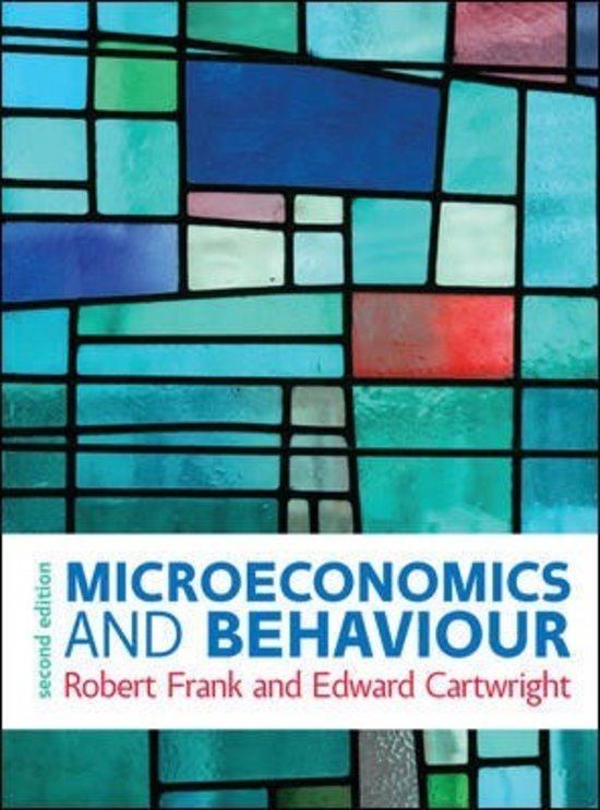 Microeconomics and Behaviour - Definitions Chapters  1,2,3,4,5,6,7,8